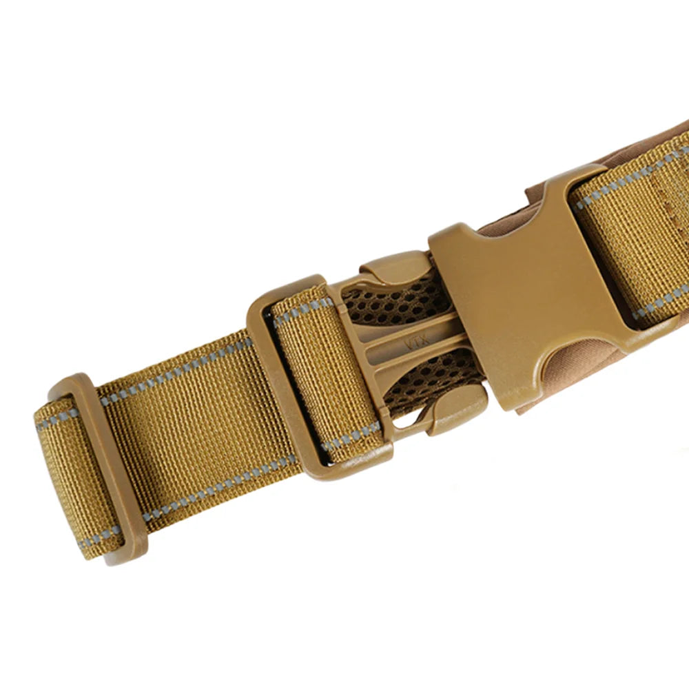 Arnés antipull ajustable para perros con clip frontal