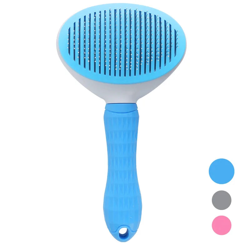 Cepillo autolimpiante para perros y gatos