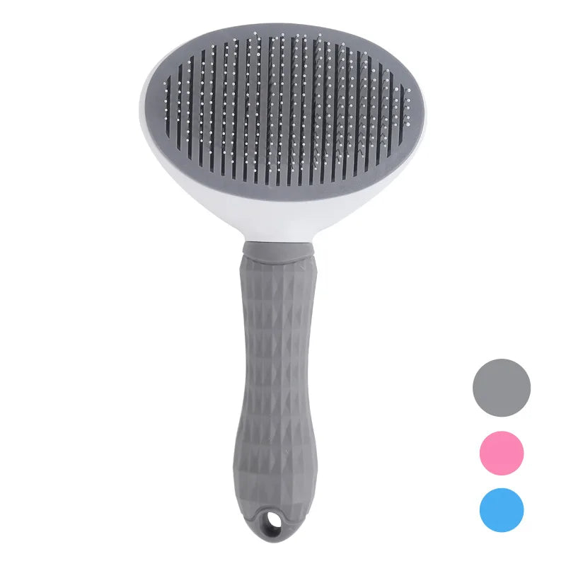 Cepillo autolimpiante para perros y gatos